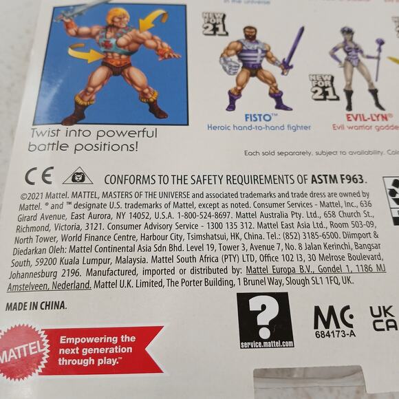 Masters of the Universe He-Man & Anti-Eternia He-Man Figures Retro Play 2021 - Picture 10 of 16